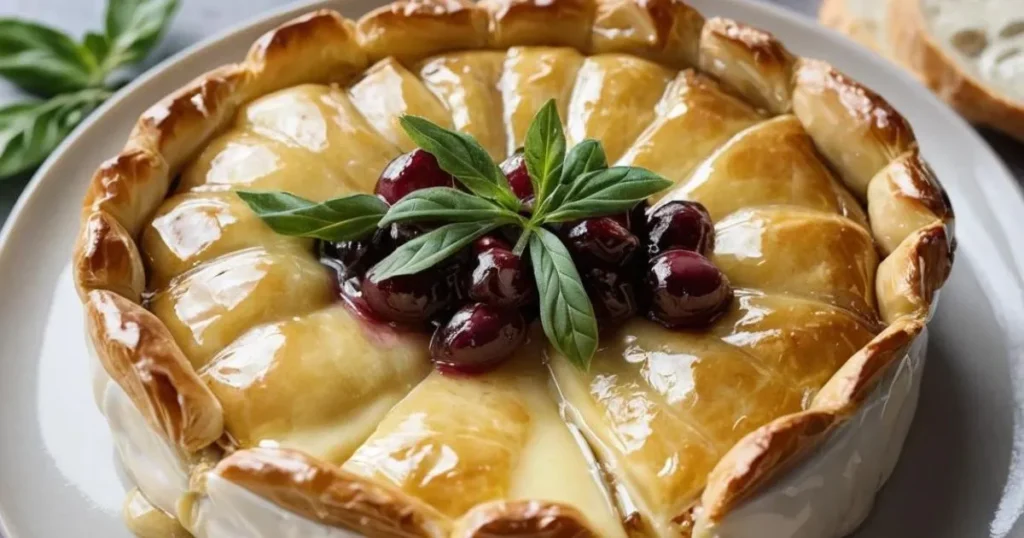 Baked Brie in Puff Pastry