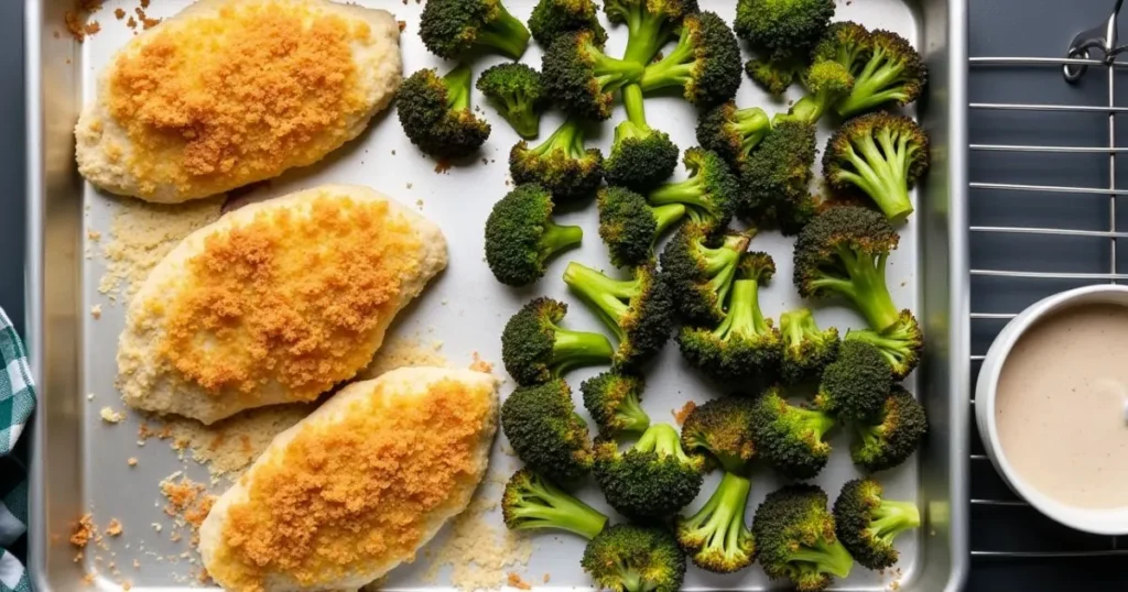 Easy Crispy Ranch Chicken and Broccoli Recipe | Perfect Weeknight Meal